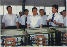 记胡锦涛总书记视察1号娱乐科技2