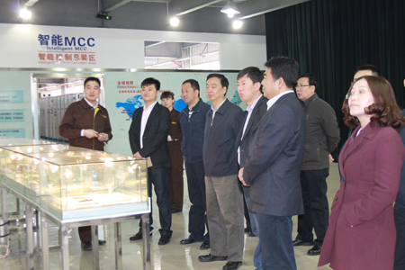 山西国际电力集团有限公司领导来1号娱乐科技参观考察