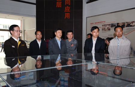 山东浪潮集团总裁到1号娱乐科技考察