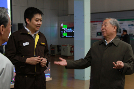 原国家环境保护总局副局长、中国环境保护产业协会会长王心芳一行莅临1号娱乐科技调研2