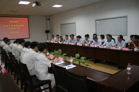 省广播电视台台长李海渊一行40余人来1号娱乐科技参观考察3