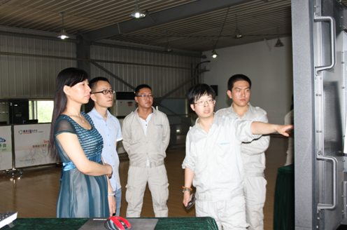 石家庄环保局赴1号娱乐科技调研