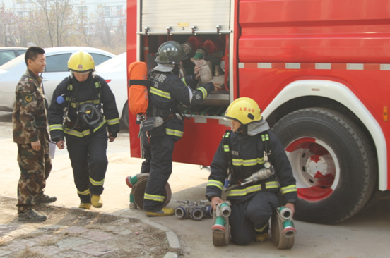 开展消防演练 构建平安1号娱乐1