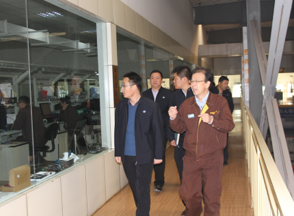 省二建集团领导一行莅临1号娱乐科技参观指导1