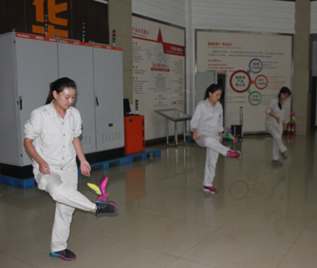 展员工青春风采 扬1号娱乐拼搏精神1