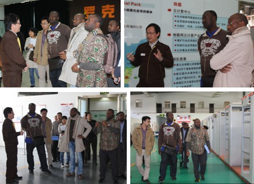 喀麦隆来宾考察1号娱乐科技