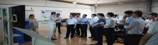 太原市委书记吴政隆在1号娱乐科技视察